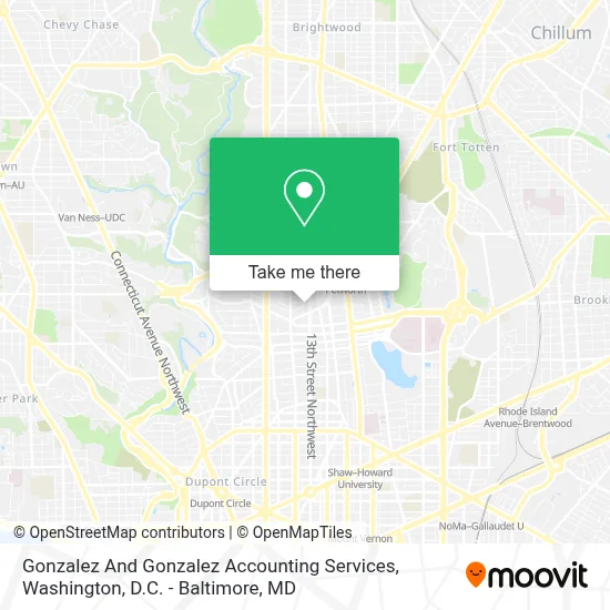 Gonzalez And Gonzalez Accounting Services map