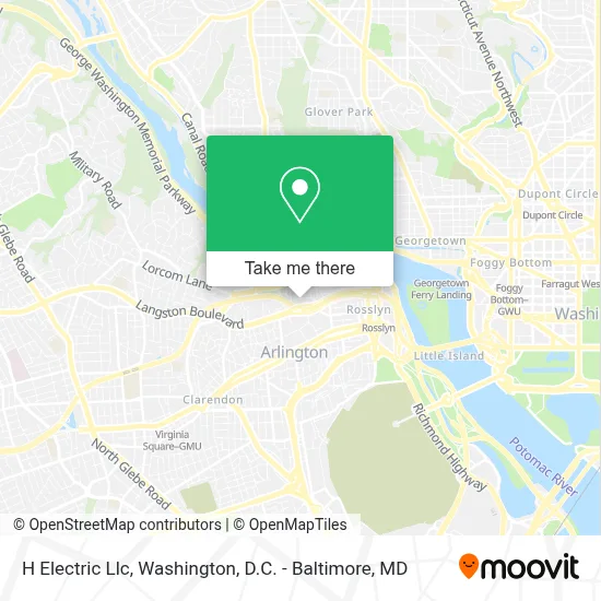 H Electric Llc map