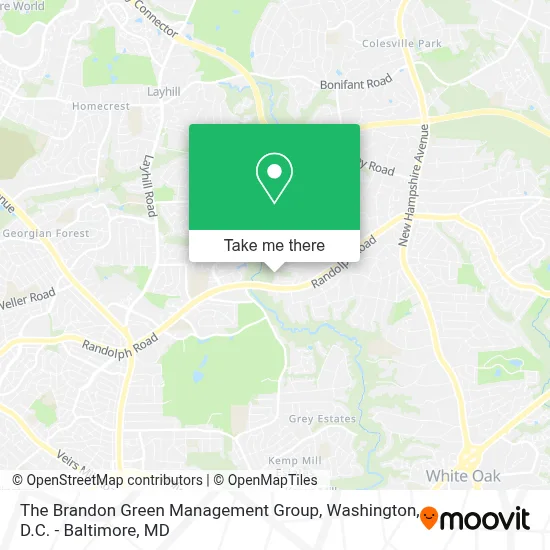 The Brandon Green Management Group map