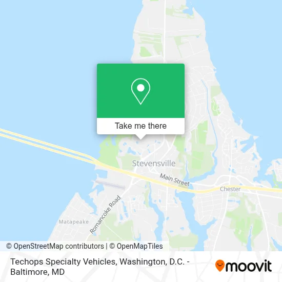 Techops Specialty Vehicles map
