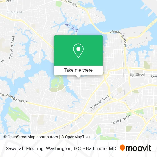 Sawcraft Flooring map