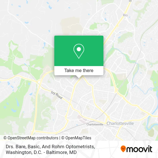Drs. Bare, Basic, And Rohm Optometrists map