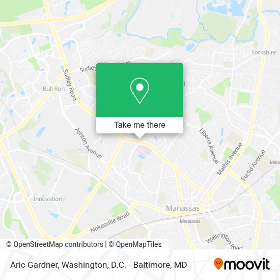 Aric Gardner map