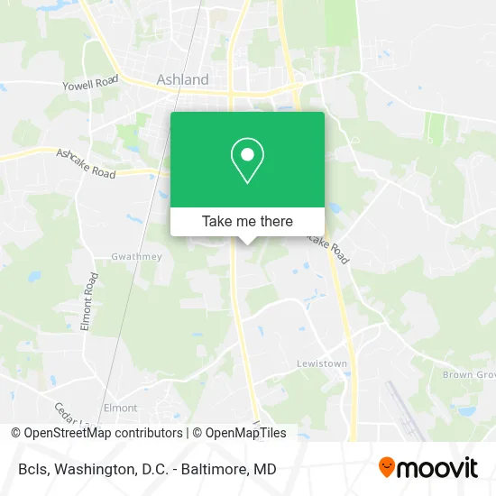Bcls map