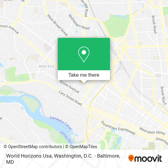 World Horizons Usa map