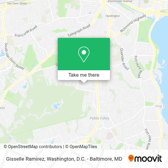 Gisselle Ramirez map