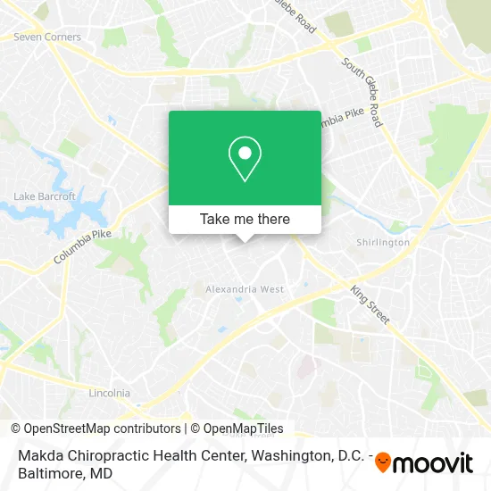 Makda Chiropractic Health Center map