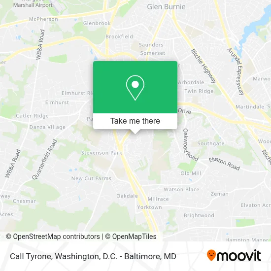 Call Tyrone map