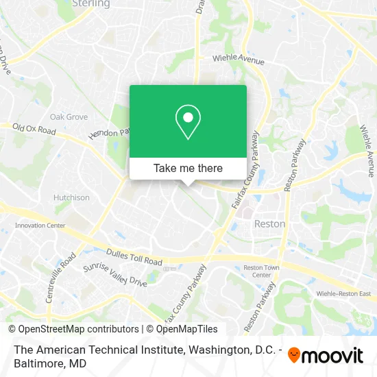 The American Technical Institute map