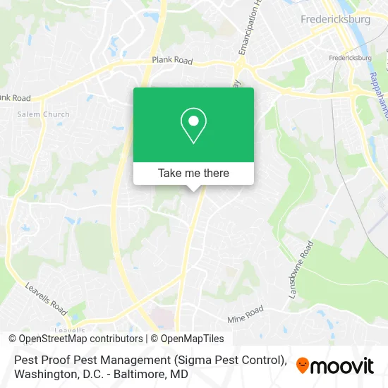 Pest Proof Pest Management (Sigma Pest Control) map