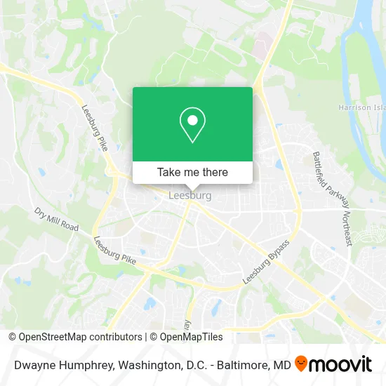 Dwayne Humphrey map