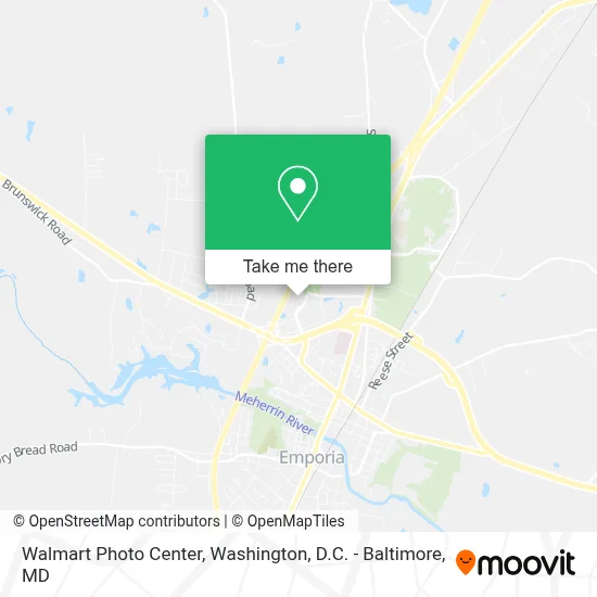 Walmart Photo Center map