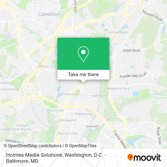 Holmes Media Solutions map
