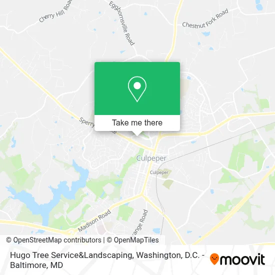 Hugo Tree Service&Landscaping map