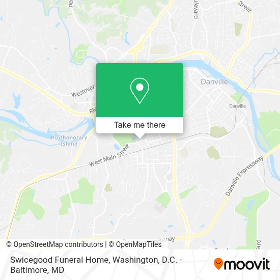 Swicegood Funeral Home map