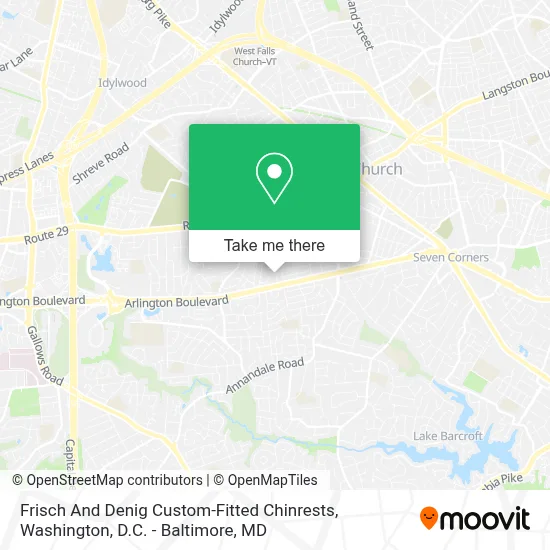 Frisch And Denig Custom-Fitted Chinrests map