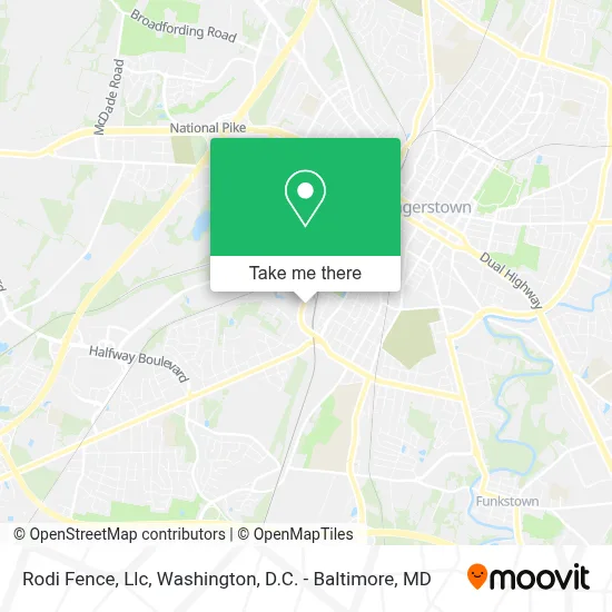 Rodi Fence, Llc map
