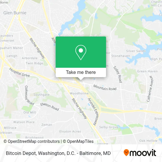 Bitcoin Depot map