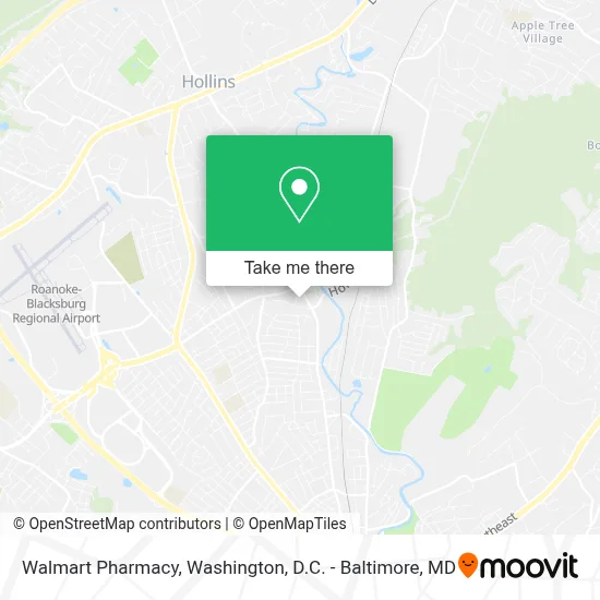 Walmart Pharmacy map