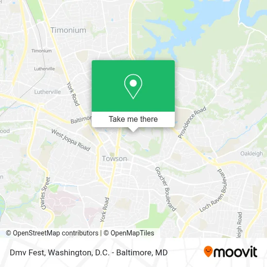 Dmv Fest map