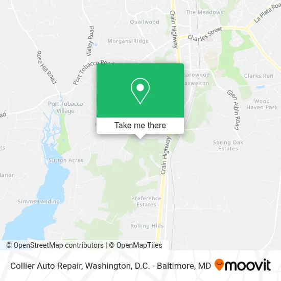 Collier Auto Repair map