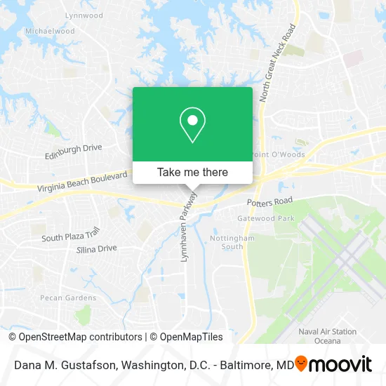 Dana M. Gustafson map