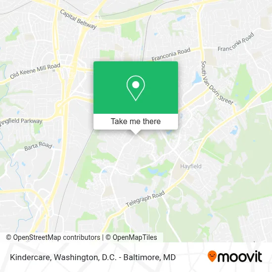 Kindercare map