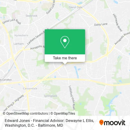 Edward Jones - Financial Advisor: Dewayne L Ellis map