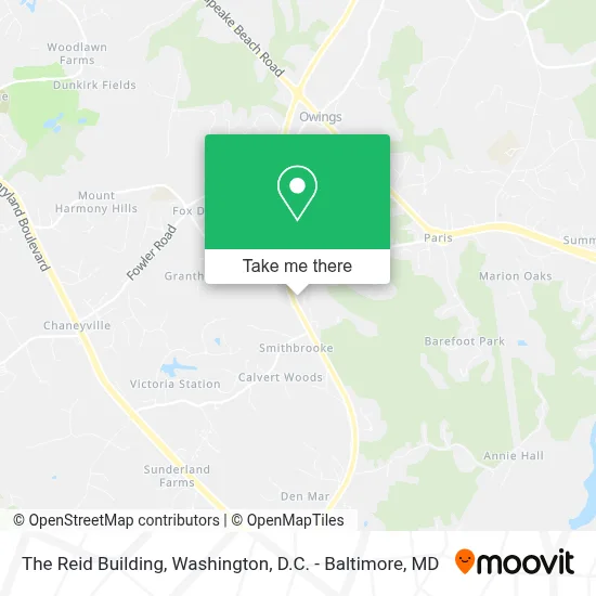 The Reid Building map