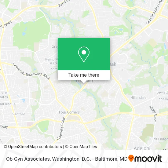 Ob-Gyn Associates map
