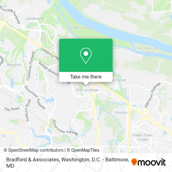 Bradford & Associates map