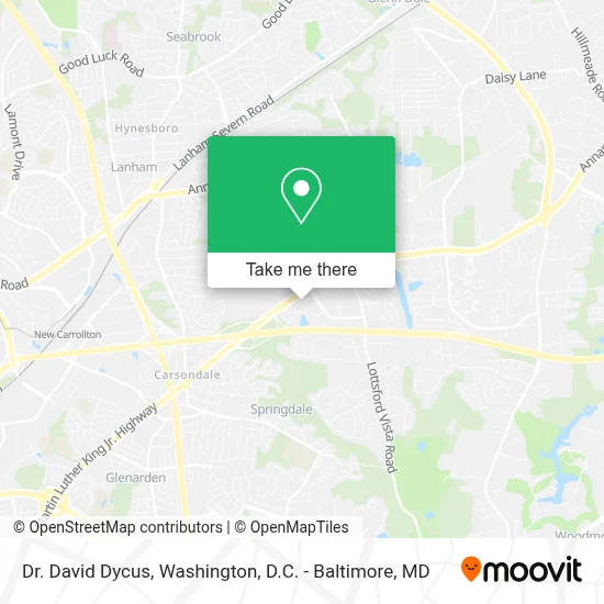 Dr. David Dycus map