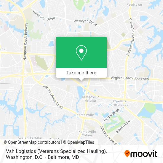 Vsh Logistics (Veterans Specialized Hauling) map