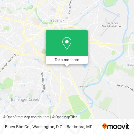 Blues Bbq Co. map