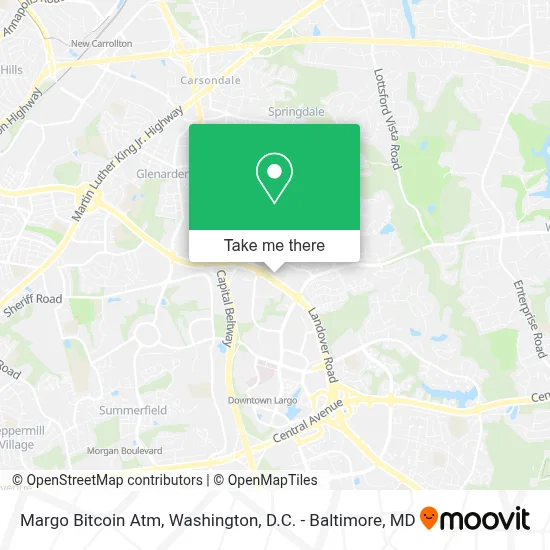 Margo Bitcoin Atm map