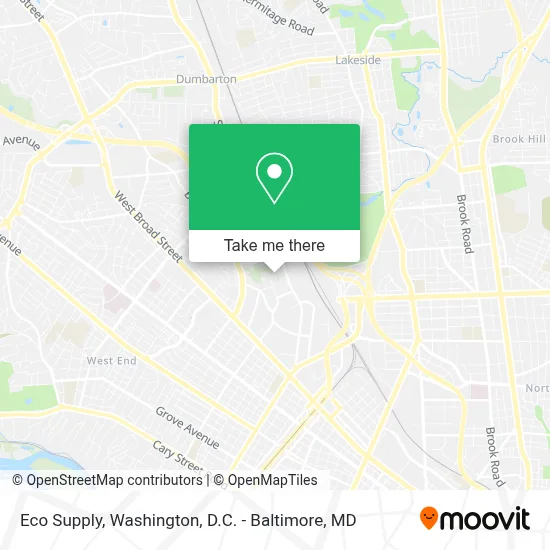 Eco Supply map