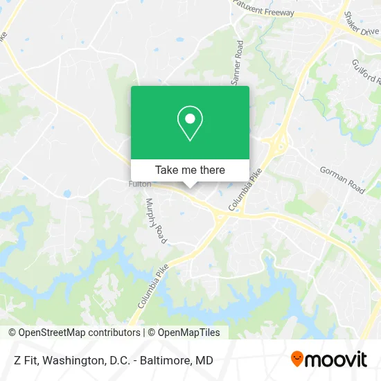 Z Fit map