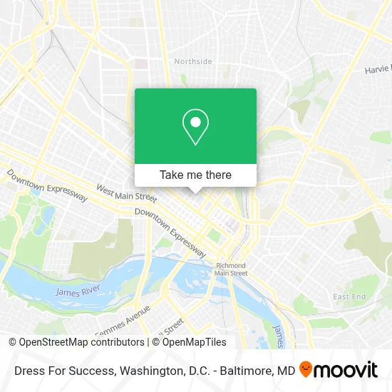 Dress For Success map