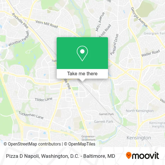Pizza D Napoli map