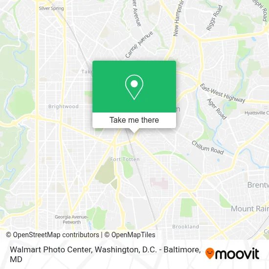 Walmart Photo Center map