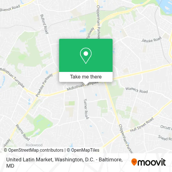 United Latin Market map