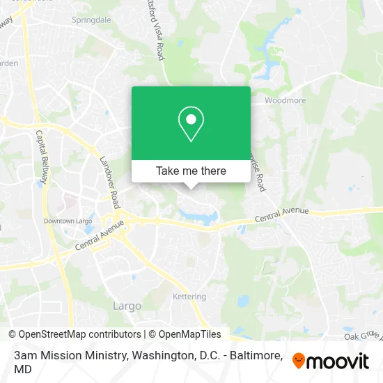 3am Mission Ministry map