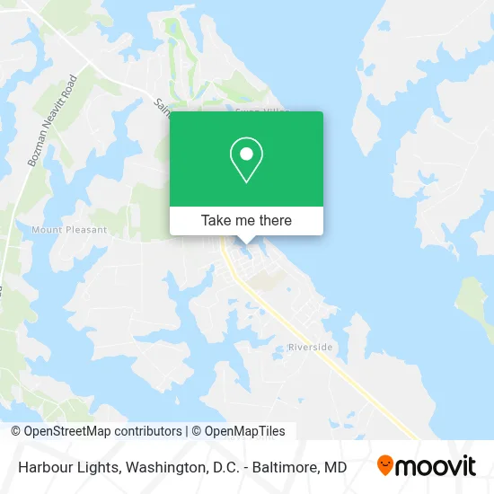 Harbour Lights map