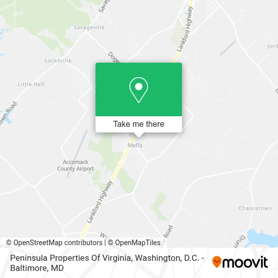 Peninsula Properties Of Virginia map