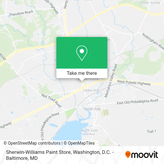 Sherwin-Williams Paint Store map