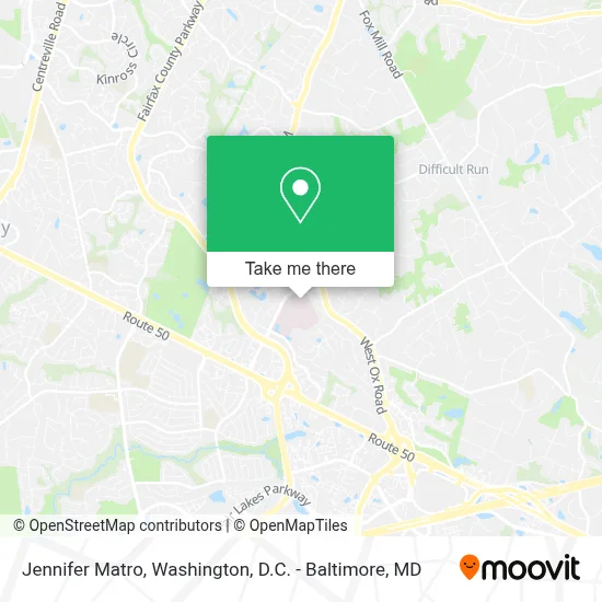 Jennifer Matro map