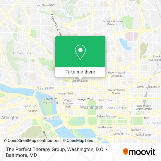 The Perfect Therapy Group map