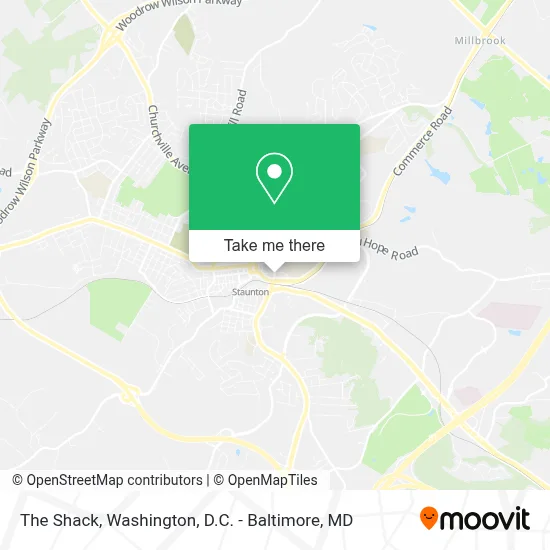 The Shack map