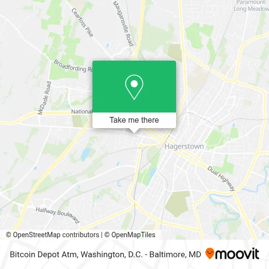 Bitcoin Depot Atm map