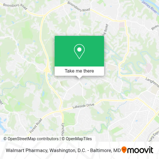 Walmart Pharmacy map